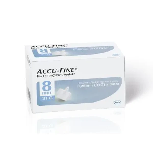 Accu-Fine Agulhas 8mm 31G X100